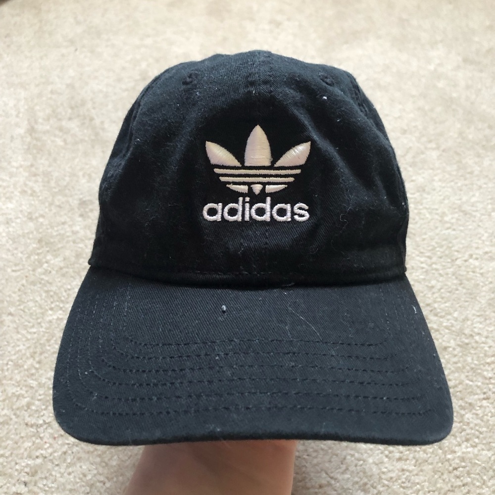 Adidas black adjustable hat